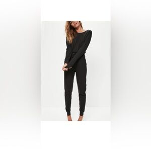 Missguided Black Textured Knit Top